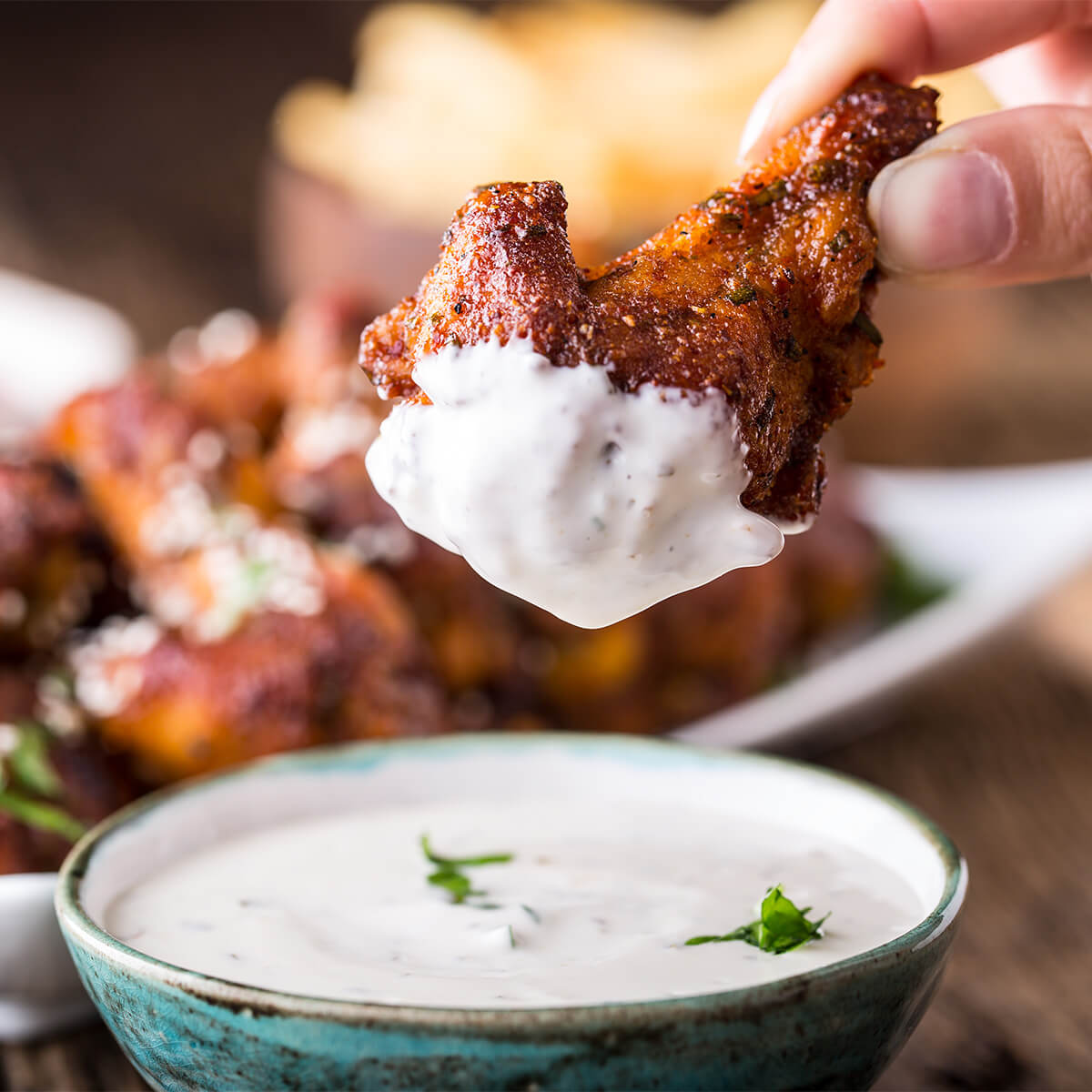 Dining in Oneida County Chicken Wings