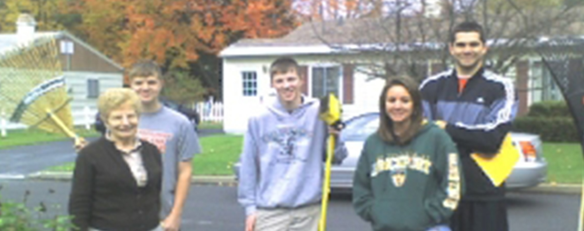 Oneida County Office for the Aging Intergenerational Fall Cleanup