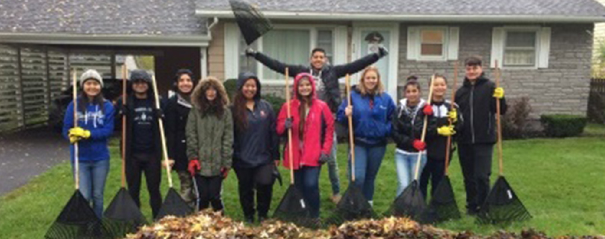 Oneida County Office for the Aging Intergenerational Fall Cleanup