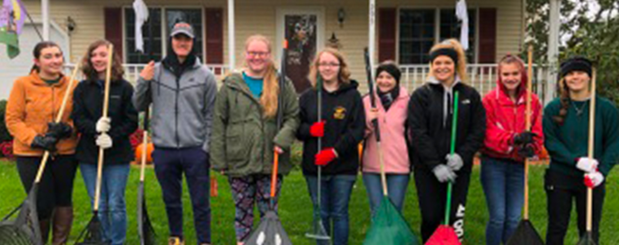 Oneida County Office for the Aging Intergenerational Fall Cleanup