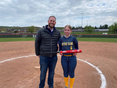 Notre Dame MVP Anjayal Rafferty