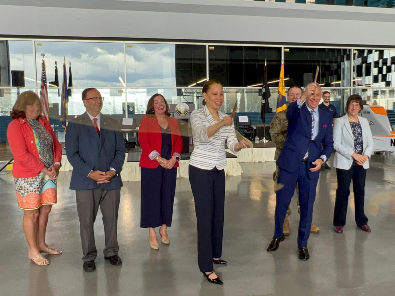 Oneida County Airport Sky Dome Ribbon Cutting