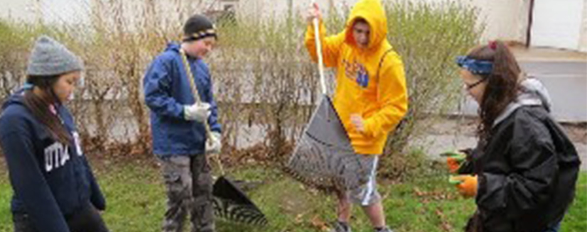 Oneida County Office for the Aging Intergenerational Spring Cleanup