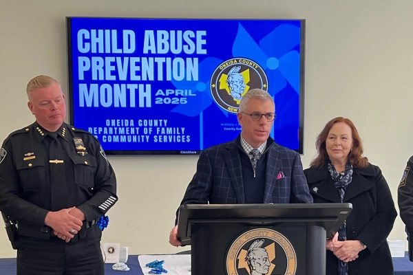 Oneida County Raises Child Abuse Awareness Photo