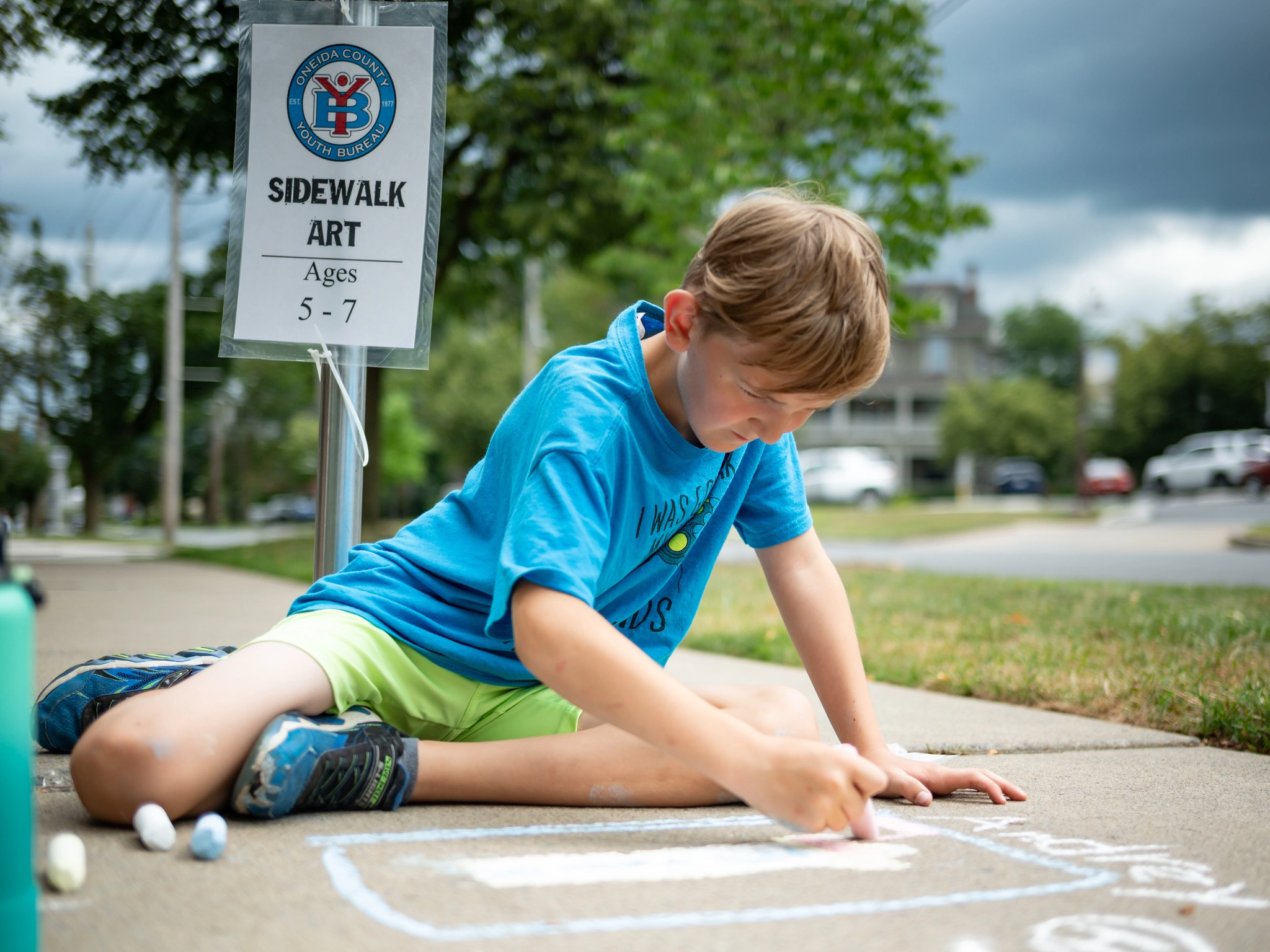 15th Annual Oneida County Sidewalk Art Contest Chalks Up Masterpieces  Photo