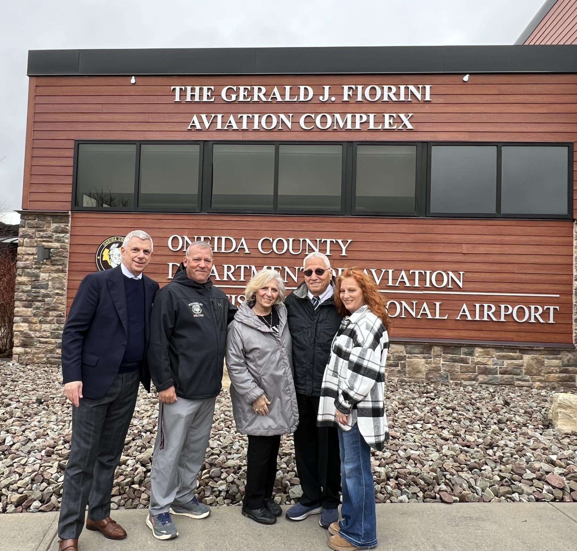 Oneida County Unveils the Gerald J. Fiorini Aviation Complex at Griffiss International Airport Photo