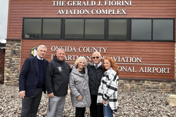 Oneida County Unveils the Gerald J. Fiorini Aviation Complex at Griffiss International Airport Photo