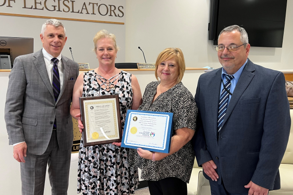 Volunteer Honored for Older Americans Month Photo