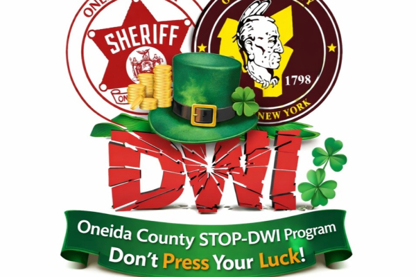 Oneida County Joins Statewide STOP-DWI St. Patrick’s Day Enforcement Campaign Photo