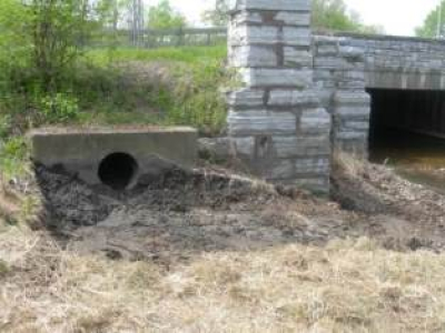 Clearing of Channels at CSX Tracks Whitesboro 2008